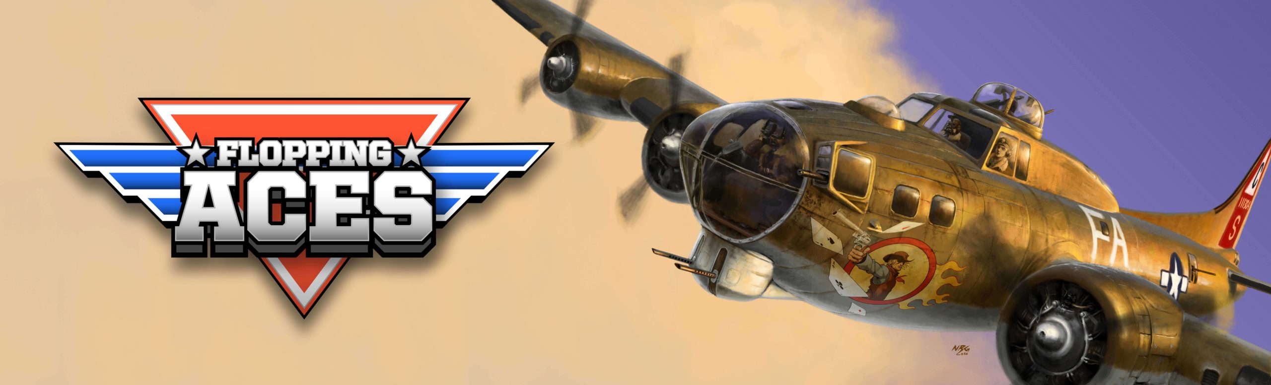Flopping Aces Banner