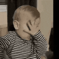 Baby Facepalm GIF by MOODMAN Baby Facepalm GIF by MOODMAN